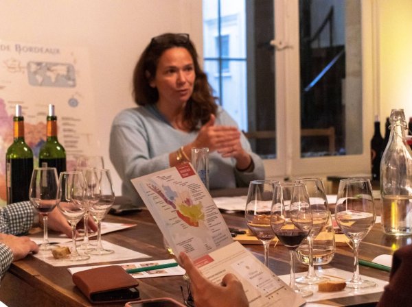 Atelier dégustation des vins de France